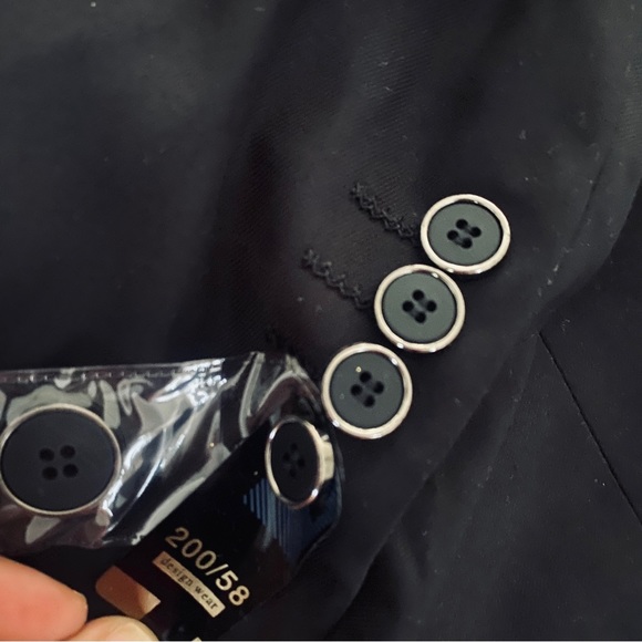 CLOUDSTYLE Men Shawl Collar Single Button Blazer - Picture 6 of 8